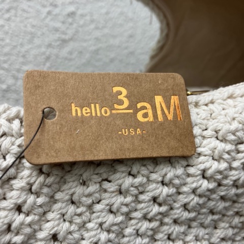3AM MACRAMÉ BAG NWT - Picture 3 of 4